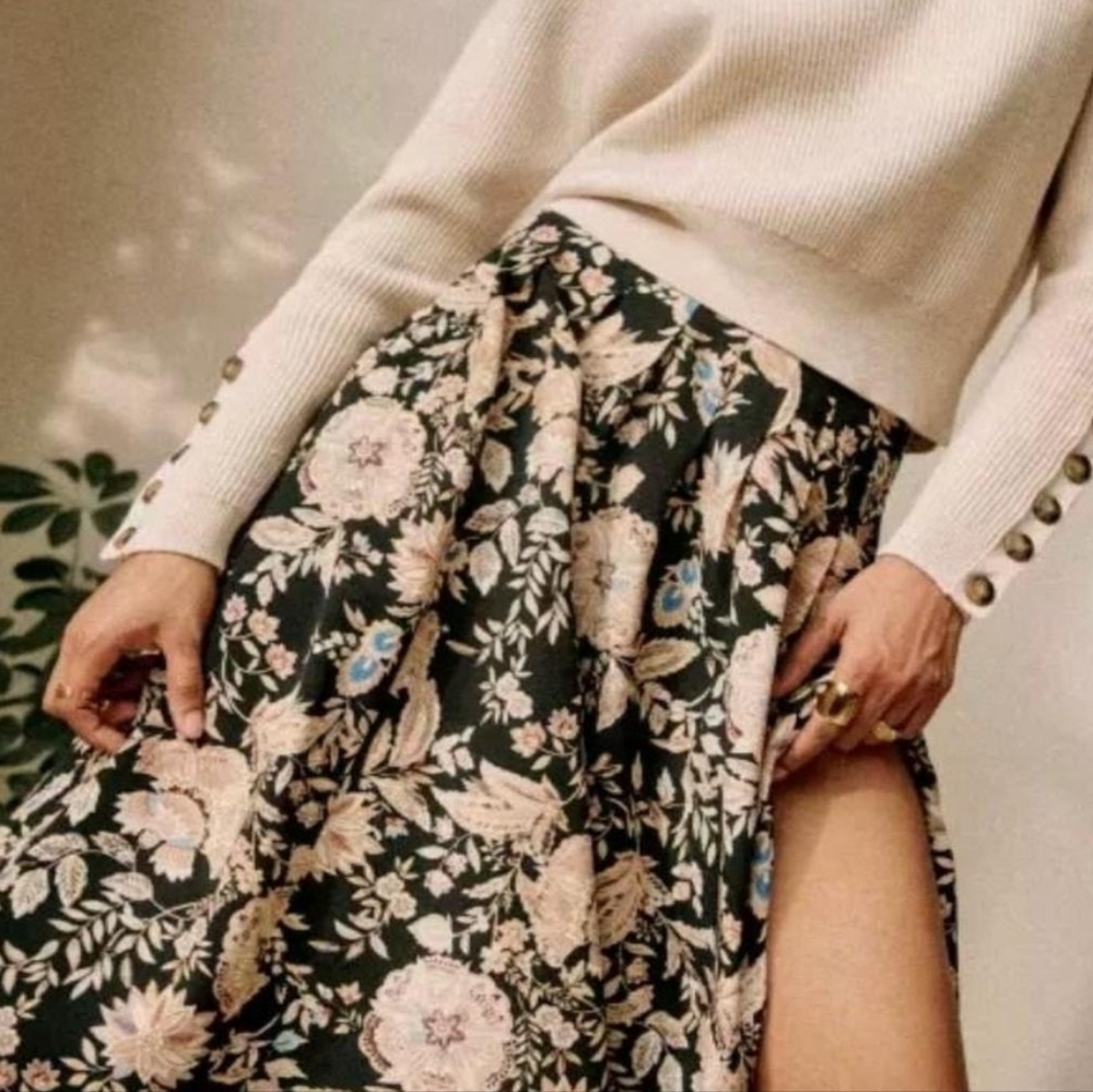 Sezane Alicia Skirt Sz 40